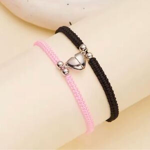 Couple friends Heart heart Bracelets